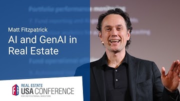 AI and GenAI in Real Estate: Matt Fitzpatrick | USA Conference 2025 (Teaser)