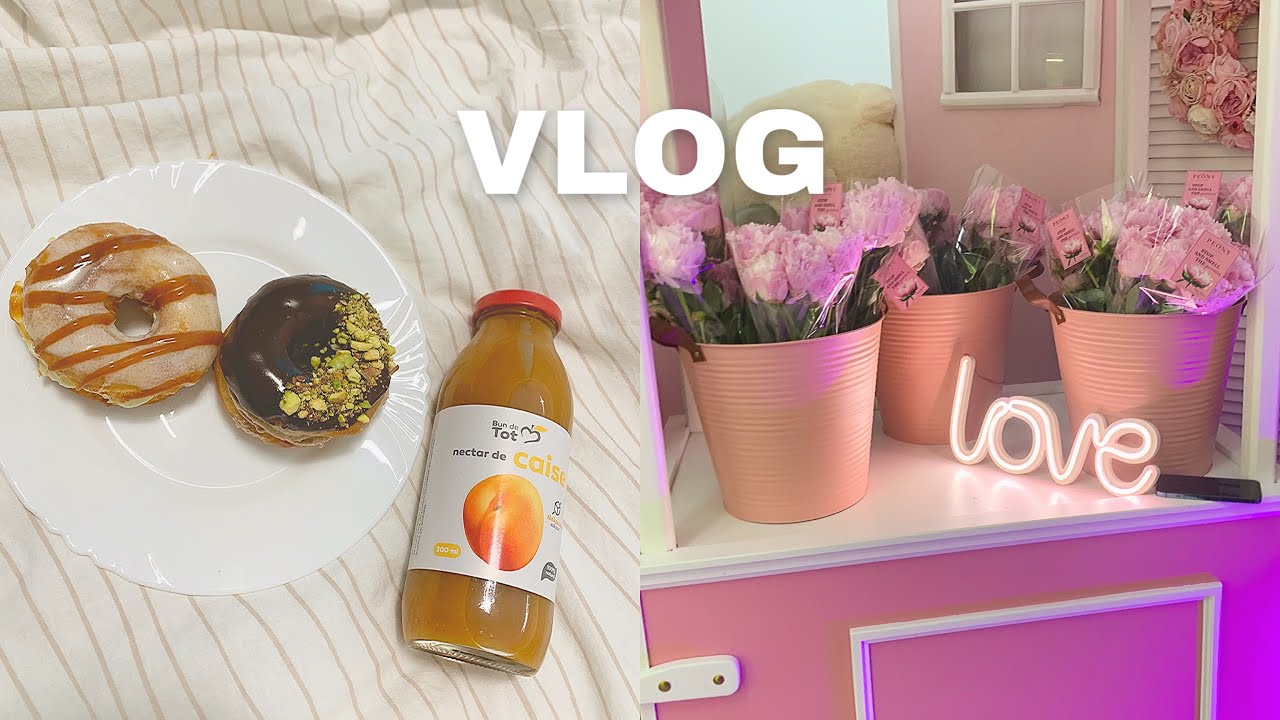VLOG | post exam chill routine, bake with me, salted caramel donuts recipe