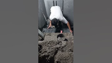 Lát đá cầu thang lượn chuyển thành vuông