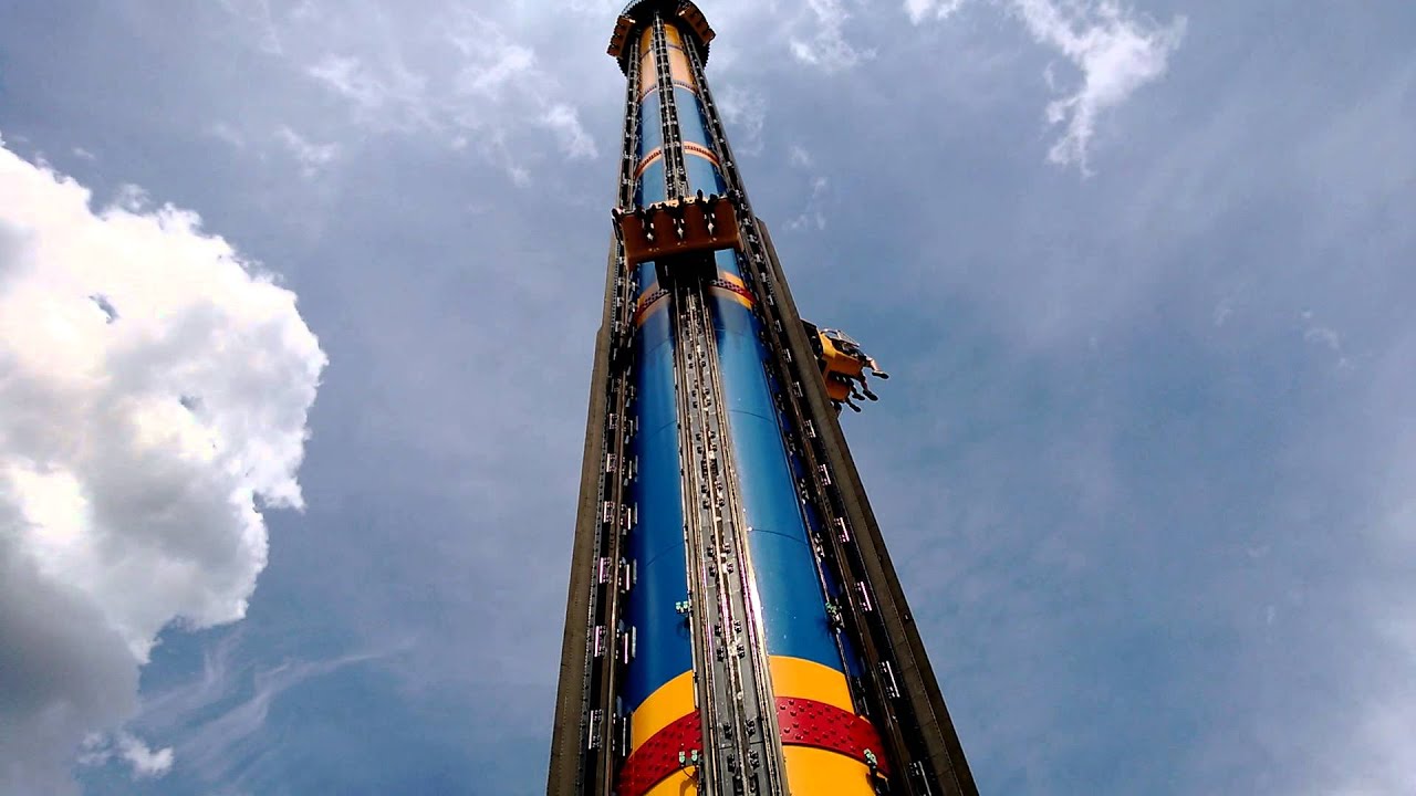 Superman Tower of Power Six Flags St. Louis! - YouTube