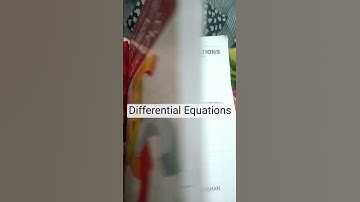 M.sc 1st semester Differential equations books! #mscmathematics  #mathematics