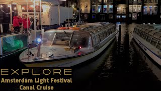 Explore | Amsterdam Light Festival Canal Cruise