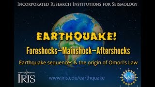 Earthquake!! Foreshock, Mainshock, or Aftershock? Which was it?