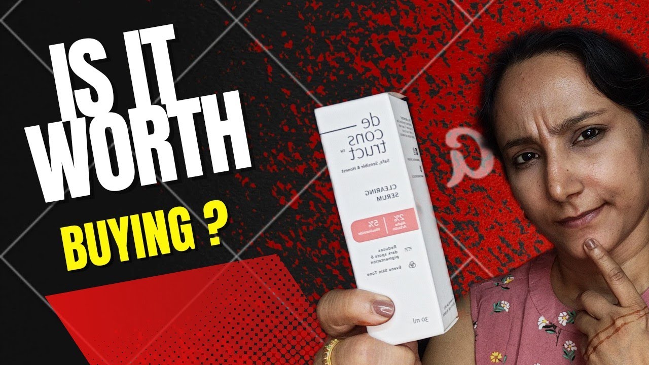 *New* Deconstruct 2% Alpha Arbutin 5% Niacinamide Serum | Review after 1 Month Oily Acne-Prone Skin