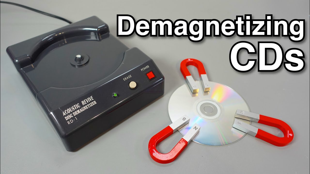 Demagnetizing CDs?!