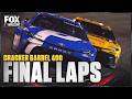 FINAL LAPS: Denny Hamlin holds off Christopher Bell to win the Cracker Barrel 400 🏁 NASCAR on FOX