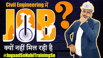 Why Civil Engineers are not getting Jobs | Why Indian Engineers Are Not Getting Jobs? By CivilGuruji