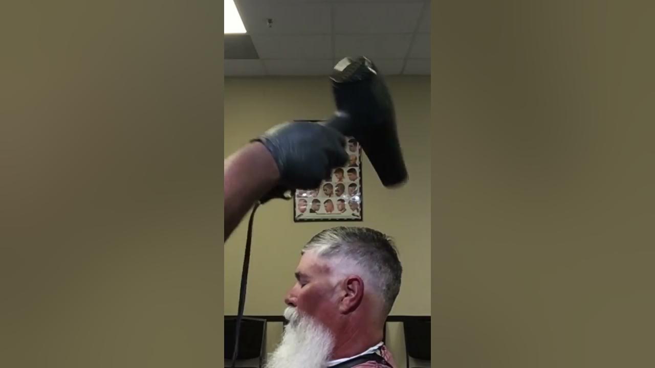 How to properly perform shear over comb technique YouTube