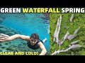 MIND BLOWING GREEN WATERFALL SPRING - Philippines River Paradise (Cagayan de Oro)