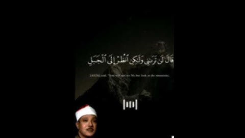 تلاوة مرئية نادرة فاقت الوصف من جمالها الشيخ عبدالباسط عبدالصمد رحمه الله
