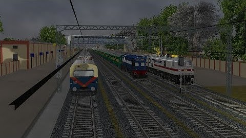 12413 Pooja Express New Delhi to Karnal(Part-2)/Msts Open Rails/Indian Train Simulator