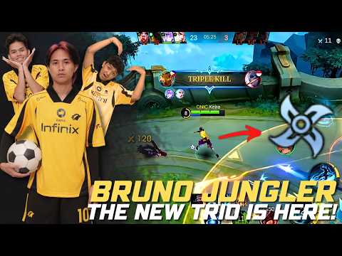 KELRA TURNS BRUNO INTO A JUNGLER... AND THIS HAPPENED! | WITH SANZ & LUTPI