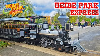 Heide Park Express Train | Full Tour | Heide Park (April 2024) [4K]