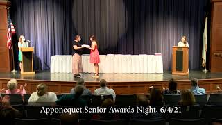 Apponequet Senior Awards Night, 6/4/21