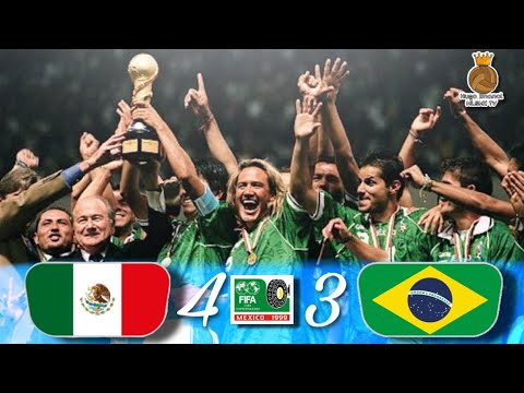 Mexico 4 3 Brasil Final Copa Confederaciones 1999 Resumen Hd 720p Youtube