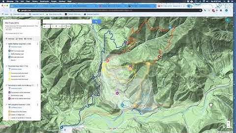 How to use RHI interactive trail map
