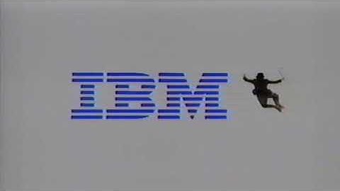 IBM "PC Convertible" Laptop 1986 commercial