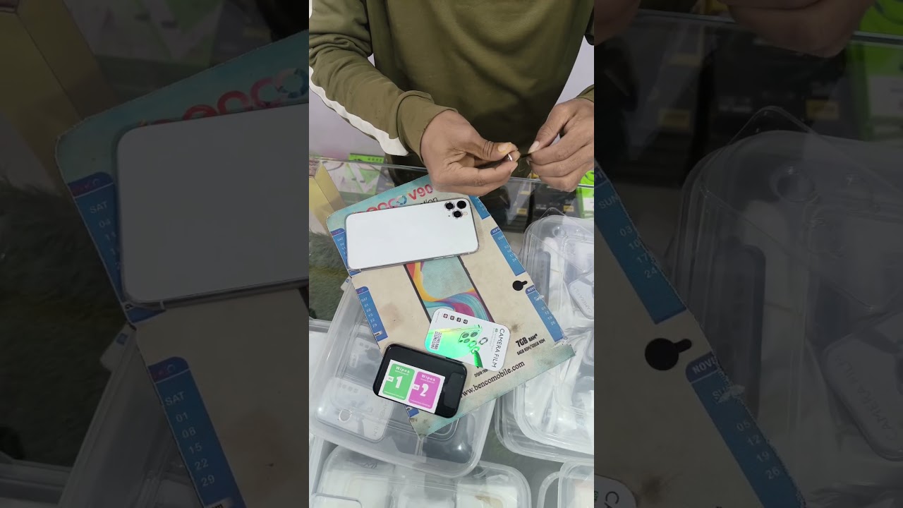 Iphone 11 Pro Max Applying Camera Protector Installation | Iphone 11 Pro Max Applying Lens | 