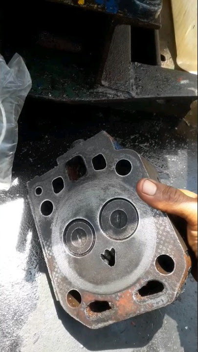 Cylinder head yanmar 1 piston