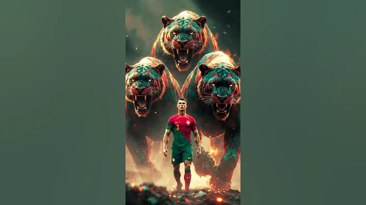 Messi 😈 Neymar 🎩 Mbappé 🐆 vs GOAT Ronaldo 👑🔥 | #Shorts