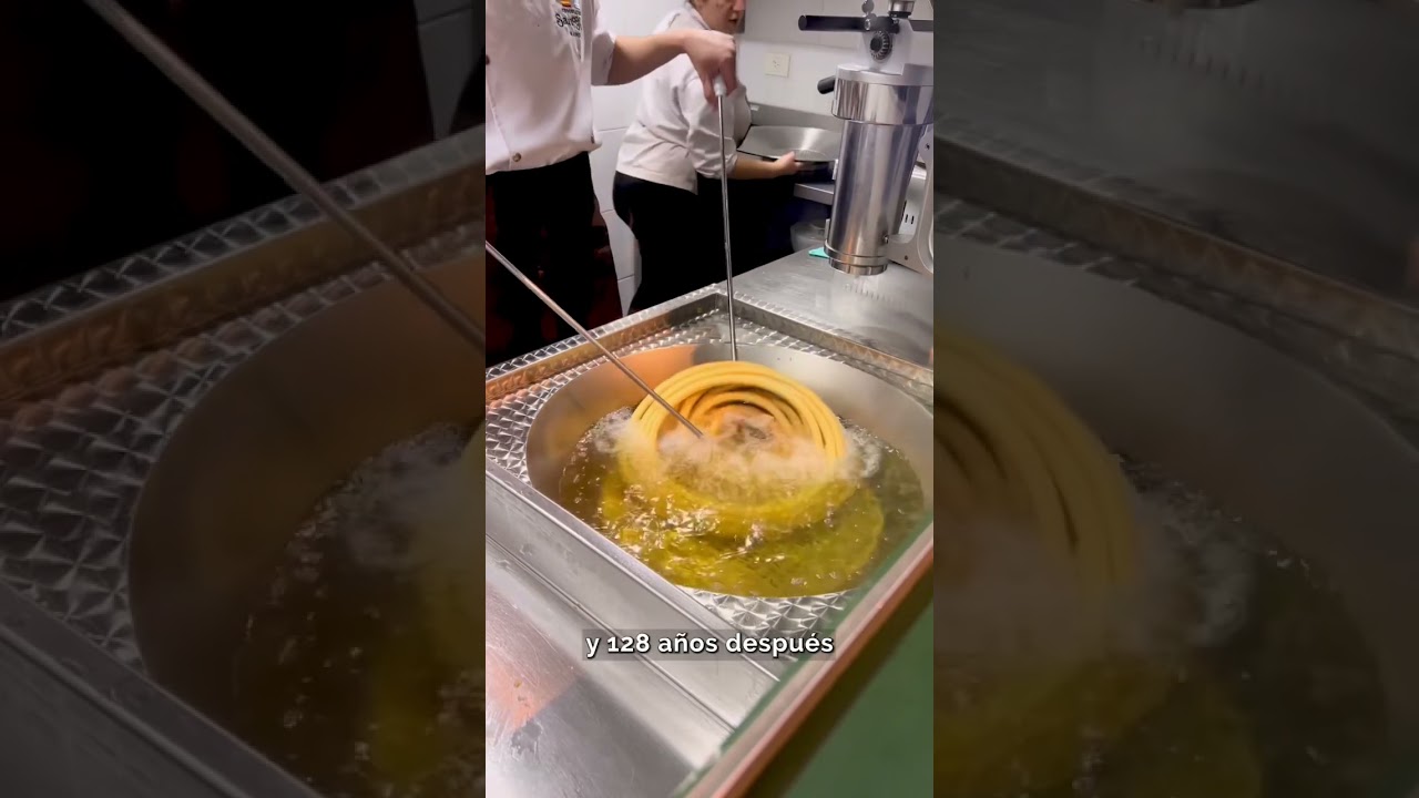 FAMOSA churreria SAN GINES de Madrid pero en ARGENTINA
