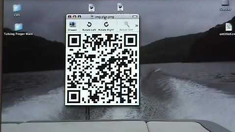 Talking Finger presents, QR codes, social media marketing