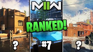EVERY MODERN WARFARE II MULTIPLAYER MAP RANKED!!! (Worst to Best)