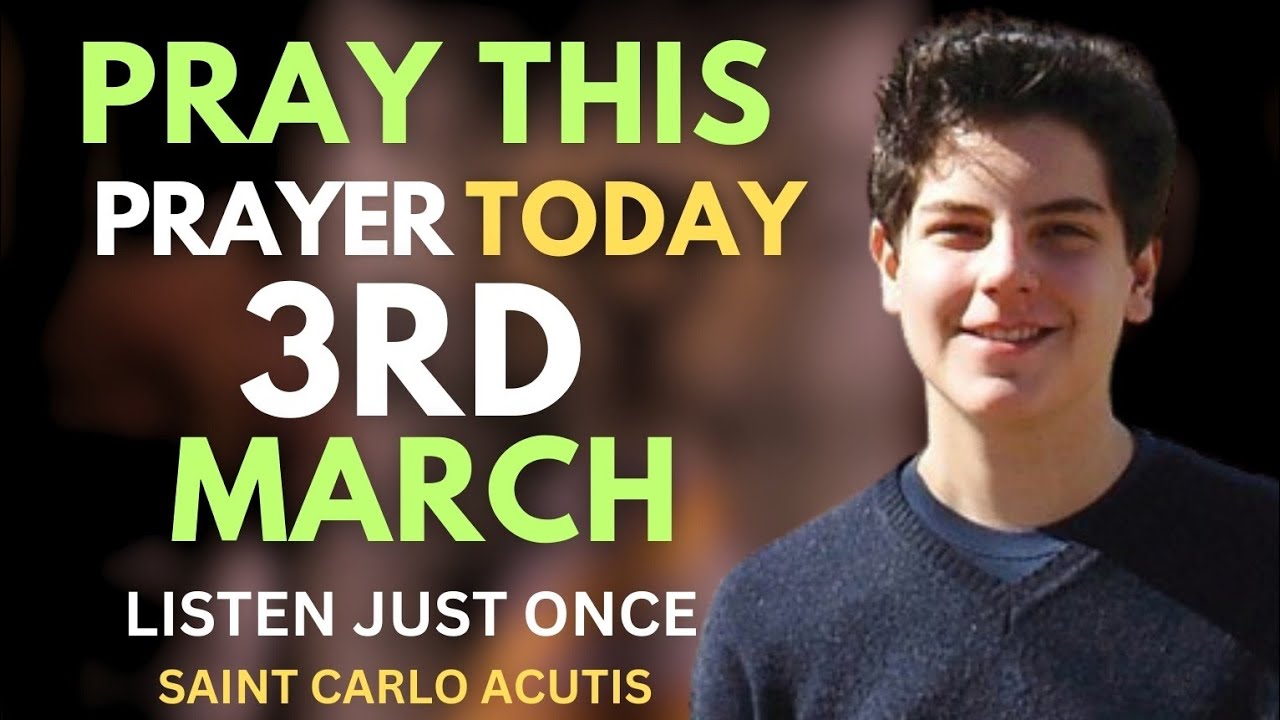 🙏 СРОЧНАЯ МОЛИТВА ОБ ИСЦЕЛЕНИИ СВЯТОМУ КАРЛО АКУТИСУ ДЛЯ ИСЦЕЛЕНИЯ ДУШИ И ТЕЛА – ОСОБЕННО ОТ ТРЕВОГИ