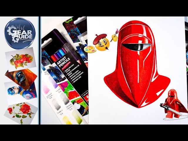Posca Colored Pencils Artwork Star Wars The Emperor's Royal Guard — The Art  Gear Guide