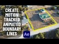 How to add boundary lines in real estate in after effects