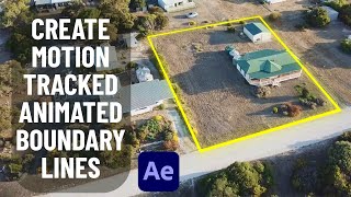 How To Add Boundary Lines In Real Estate Video In After Effects screenshot 4