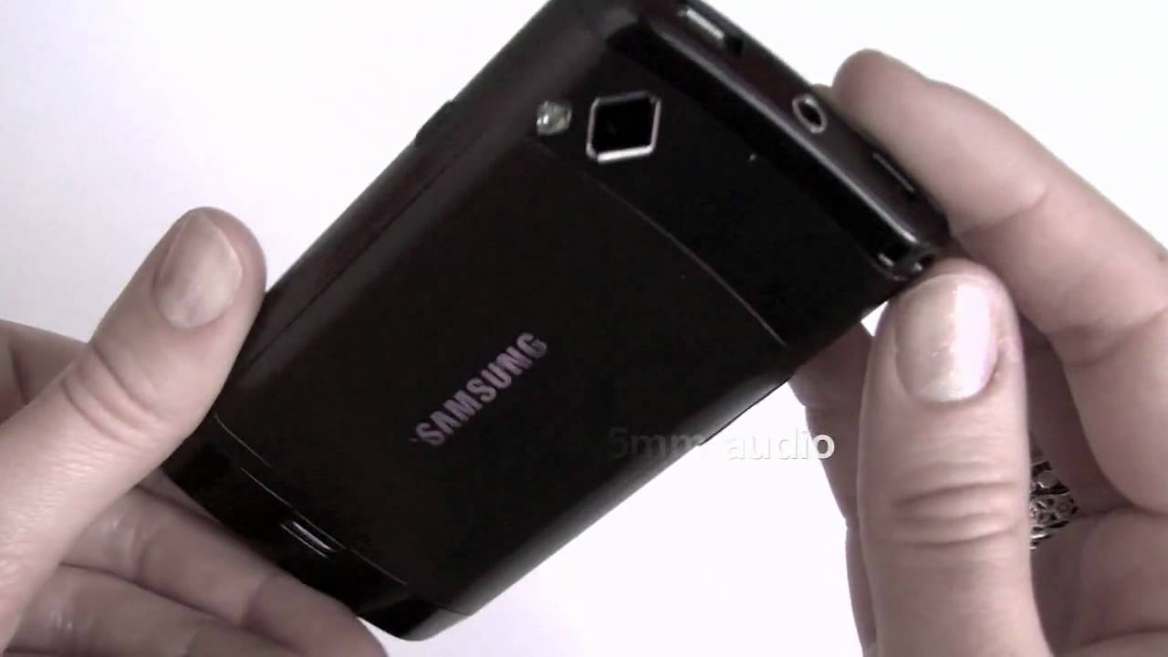 Samsung Wave GT S8500 hands on - YouTube