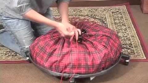 Treekeeper Decorated Artificial Christmas Tree Bag Assembly Instructions