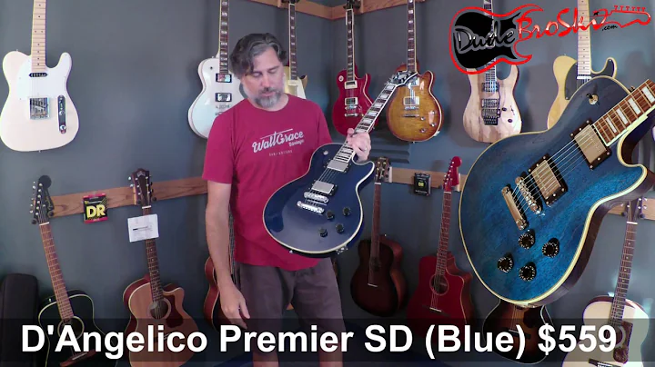 D'Angelico Premier SD and TD Solidbody Guitars