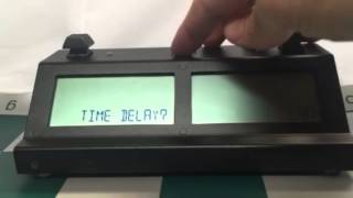 2 and 3 time control settings for FIDE