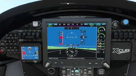 XCub Avionics: How to change the Course & set the Altimeter