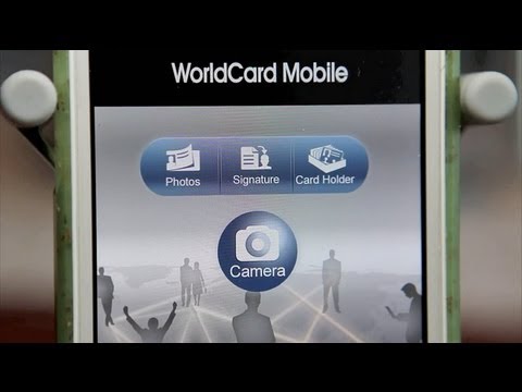 WorldCard Mobile App - Ditch the Business Cards