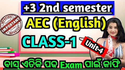 +3 2nd semester AEC English Unit 4|Class 1|Grammar and vocabulary|Plus3 2nd semester aec English|