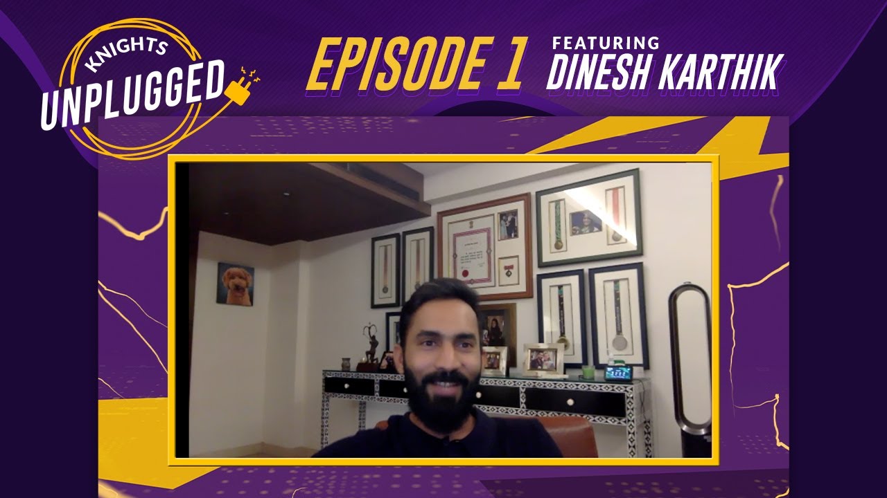 Knights Unplugged EP. 01 | Let's get candid with Dinesh Karthik & Sanjana Ganesan