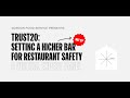 Webinar: Trust20 Restaurant Safety During and After COVID, May 2020