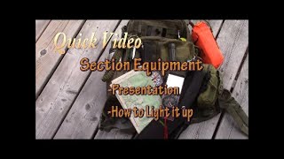 Quick Video - Section Equipment