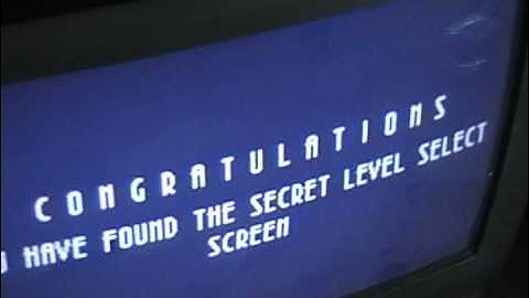 Sonic 3D Blast Glitch