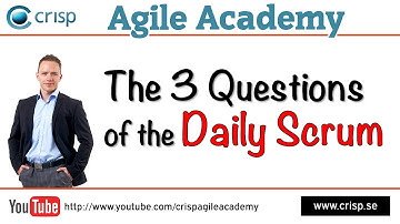 The 3 Questions of the Daily Scrum