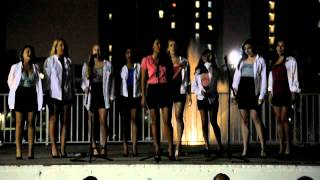 Alpha Delta Pi serenade at BetaBlast 2012