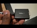 Startech vga to display port adapter