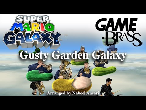 The Blossom's Radiance: Super Mario Galaxy "Gusty Garden Galaxy" Brass and Percussion Ensemble