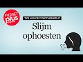 Tips om beter slijm op te hoesten