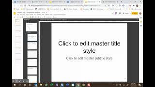 Master Slides for Learning Logs