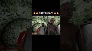 Granny chapter 2 boat escape virel shorts 🔥🔥#granny #horror
