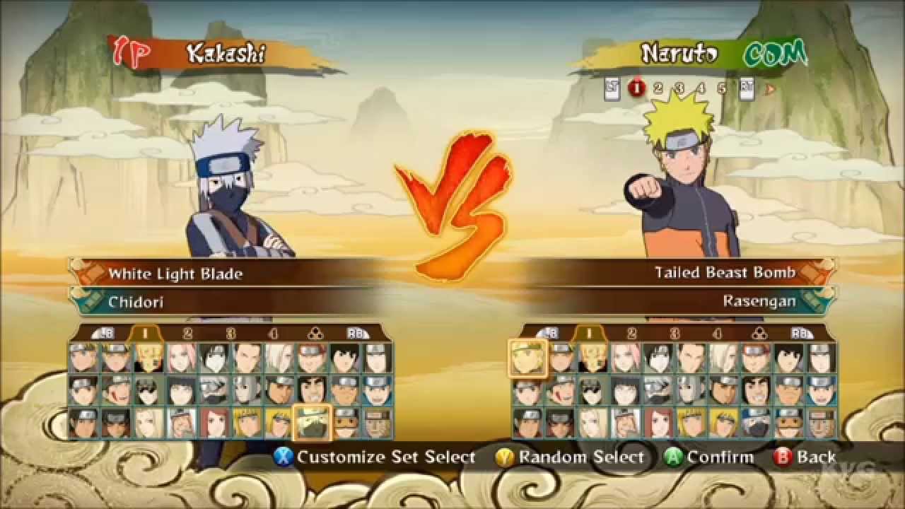 Naruto Shippuden Ultimate Ninja Storm Revolution All Characters List Hd Youtube